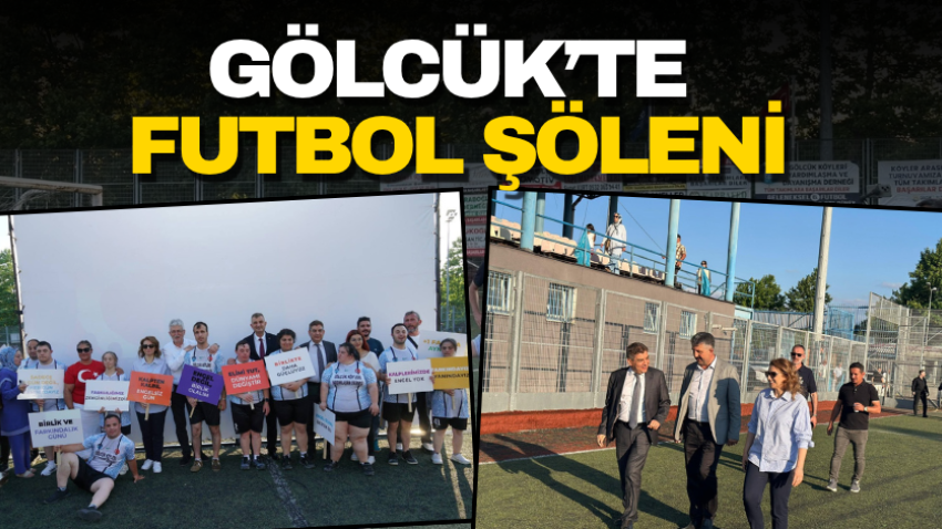 Gölcük’te futbol şöleni