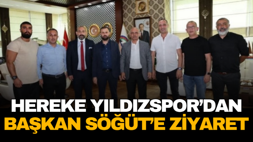 Hereke Yıldızspor’dan Başkan Söğüt’e ziyaret 