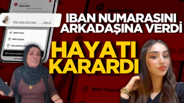 IBAN numarasını arkadaşına verdi hayatı karardı