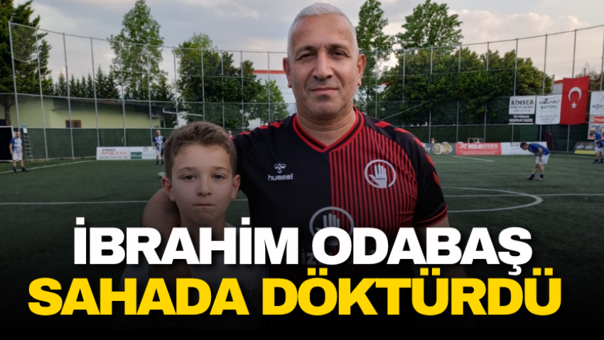 İbrahim Odabaş sahada döktürdü 