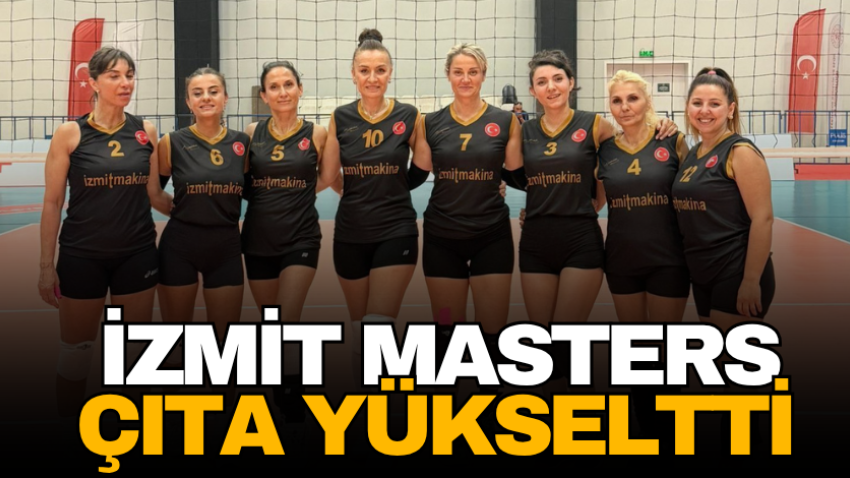 İzmit Masters çıta yükseltti 