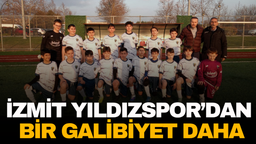 İzmit Yıldızspor’dan bir galibiyet daha