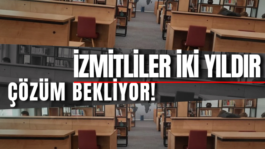 İzmitliler iki yıldır çözüm bekliyor!
