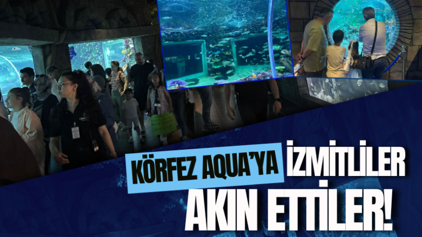 İzmitliler, Körfez Aqua’ya akın ettiler!