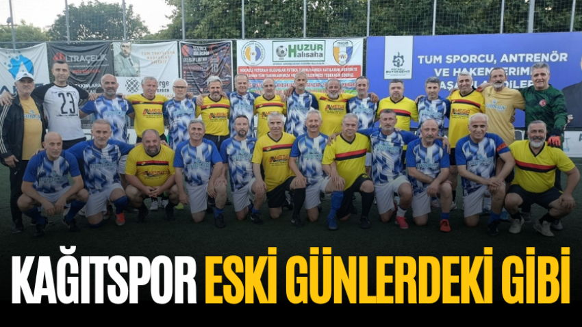Kağıtspor eski günlerdeki gibi