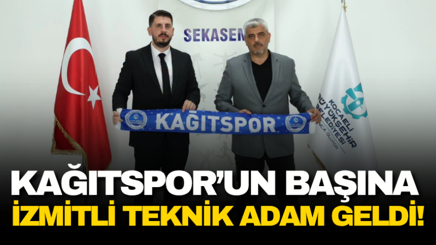 Kağıtspor’un başına İzmitli teknik adam geldi!