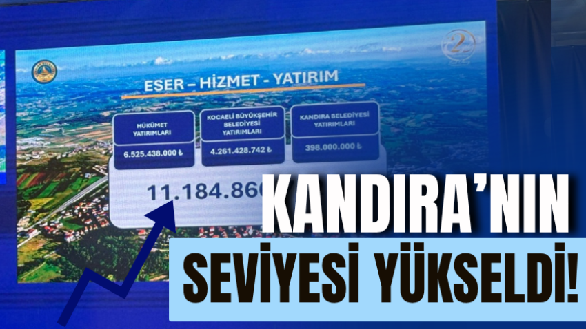 Kandıra’nın seviyesi yükseldi!