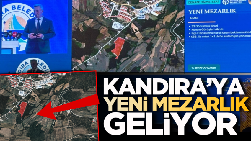 Kandıra’ya yeni mezarlık geliyor