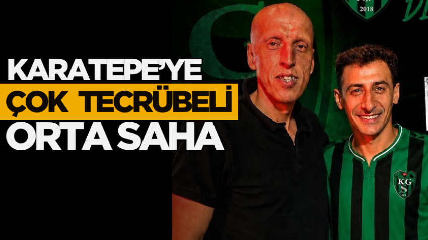 Karatepe’ye çoktecrübeli orta saha