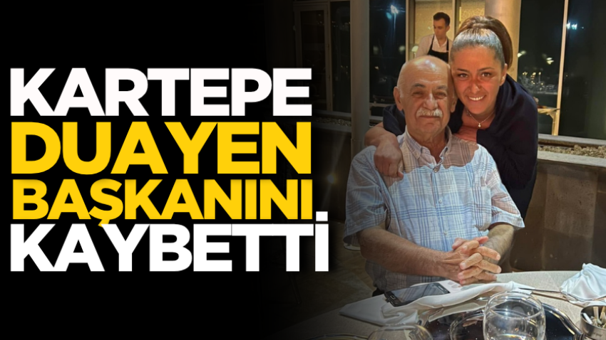 Kartepe duayen başkanını kaybetti