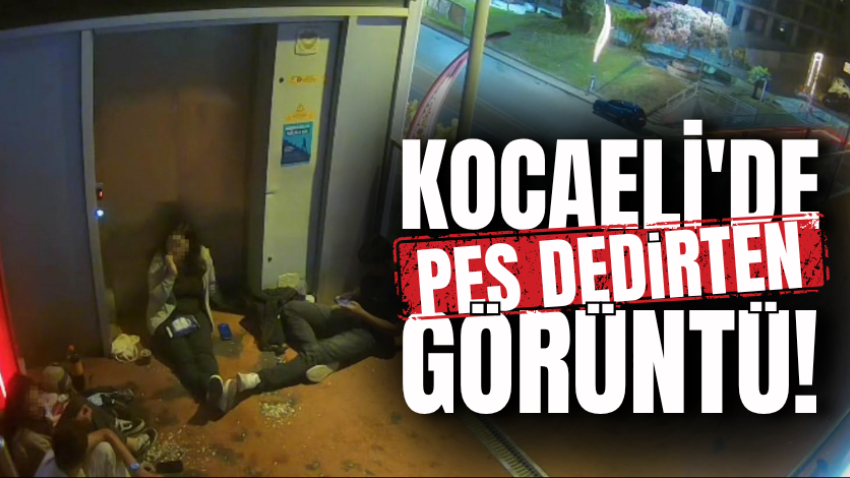 Kocaeli'de pes dedirten görüntü!