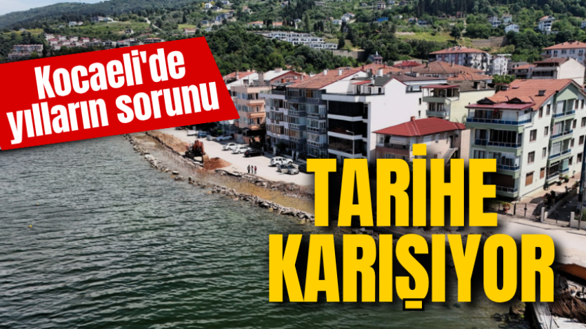 Kocaeli'de yılların sorunu tarihe karışıyor