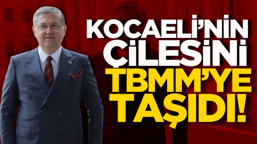 Kocaeli’nin çilesini TBMM’ye taşıdı!