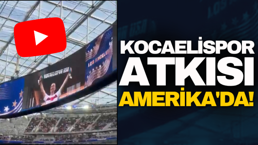 Kocaelispor atkısı Amerika'da!