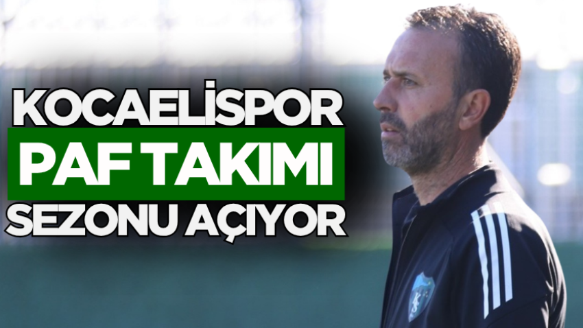 Kocaelispor PAF takımı sezonu açıyor