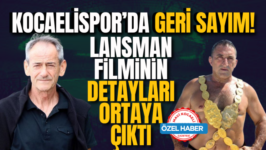 Kocaelispor’da geri sayım! Lansman filminin detayları ortaya çıktı