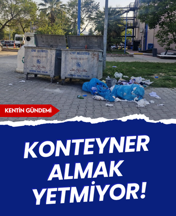 Konteyner almak yetmiyor!