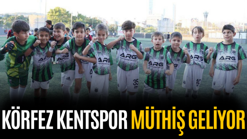 Körfez Kentspor müthiş geliyor
