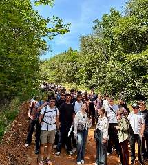 Körfez’de öğrencilere doğa yürüyüşü etkinliği