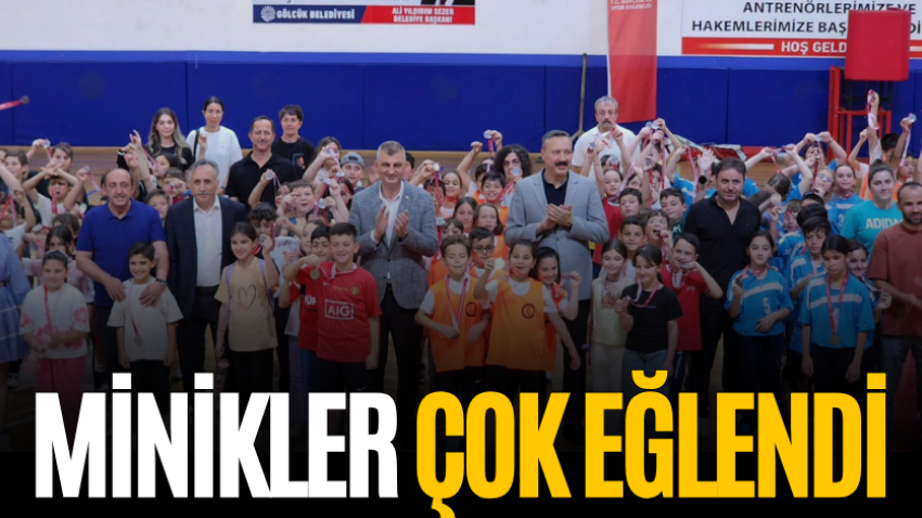 Minikler çok eğlendi