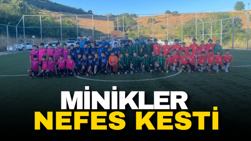 Minikler nefes kesti