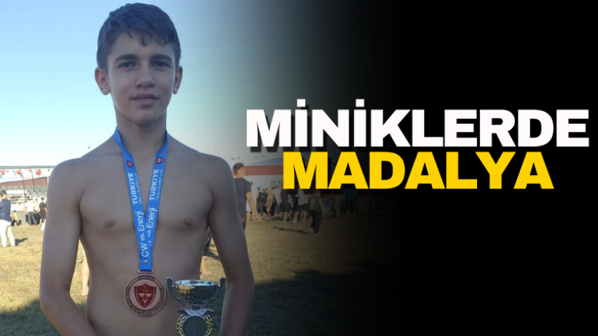 Miniklerde madalya