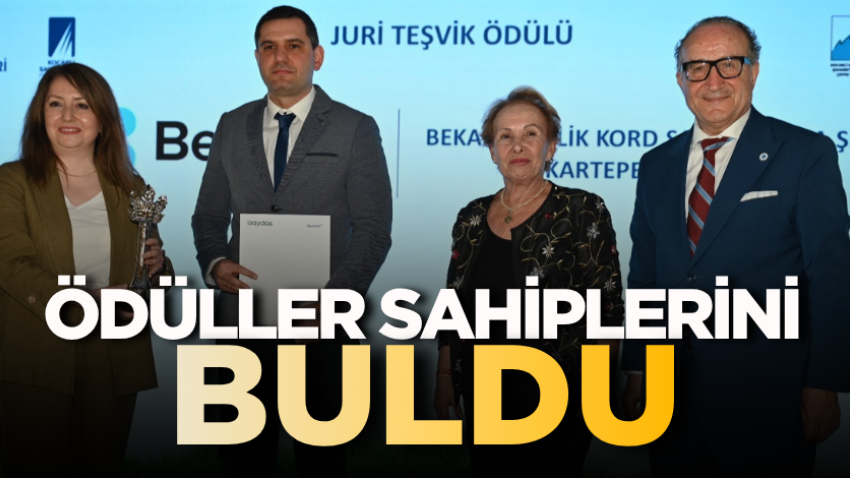 Ödüller sahiplerini buldu
