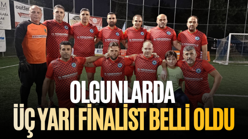 Olgunlarda üç yarı finalist belli oldu