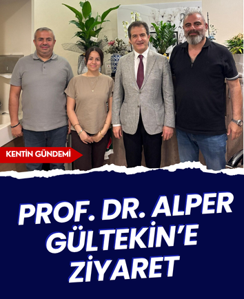 Prof. Dr. Alper Gültekin’e ziyaret