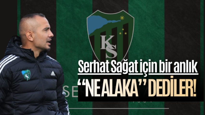 Serhat Sağat için bir anlık “Ne alaka” dediler!