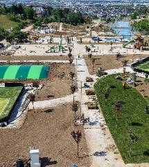 Yeşilyurt Millet Bahçesi'nde sona yaklaşıldı