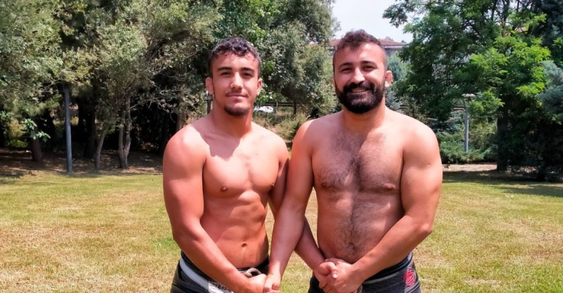 Kardeş güreşçiler Kırkpınar’a hazır