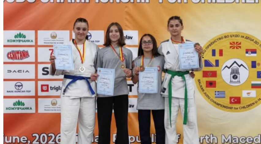 Judoda Balkan Şampiyonluğu