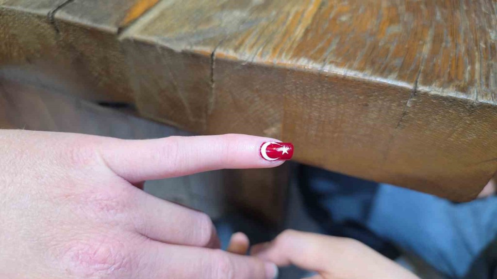 Milli takım ruhu tırnakları süsledi