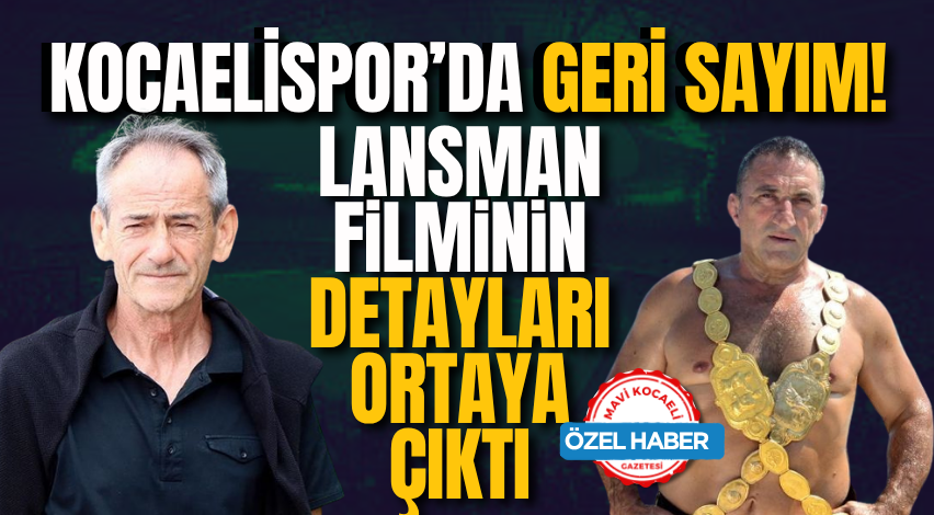 Kocaelispor’da geri sayım! Lansman filminin detayları ortaya çıktı