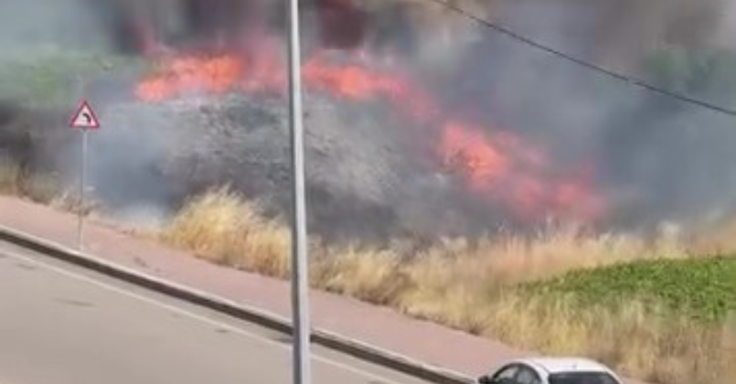 Kocaeli'de korkutan yangın!
