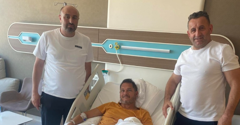 Mevlüt Ağra ve Fatih Kıyar’dan Arda’ya ziyaret