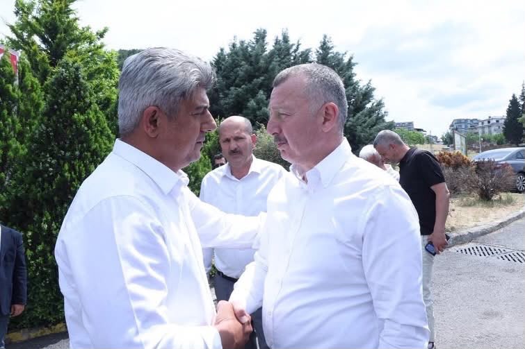 Büyükakın’dan Dursun Batı’ya taziye ziyareti