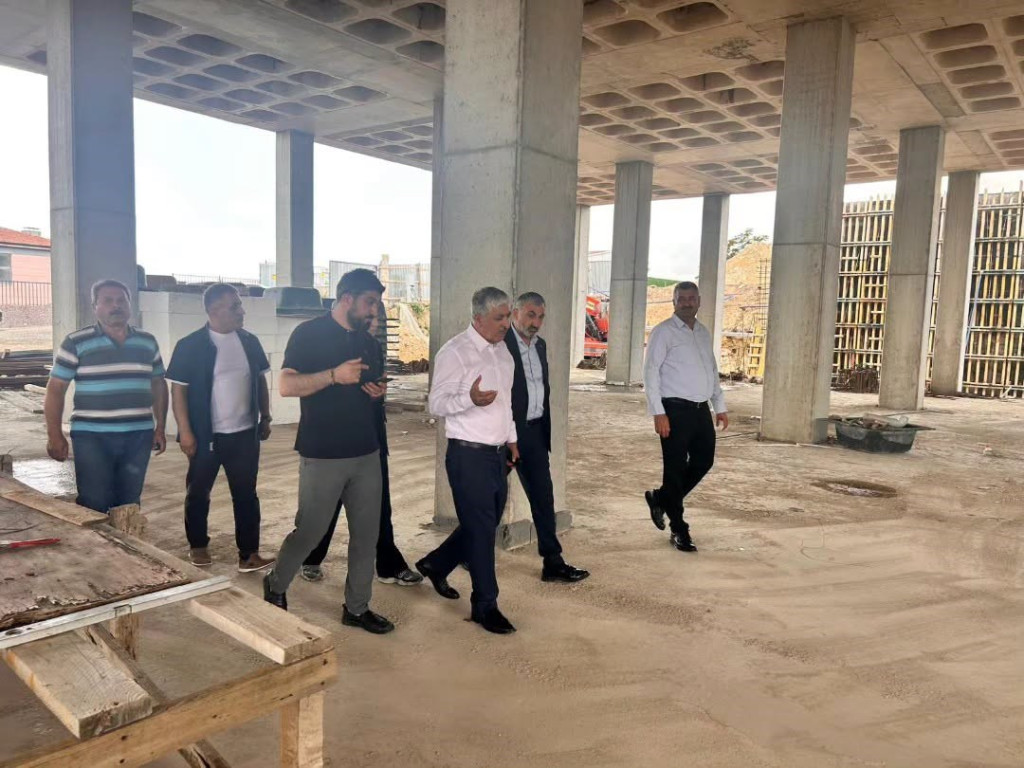 Dilovası'nda dev proje yükseliyor! Yeni belediye binasında çalışmalar sürüyor