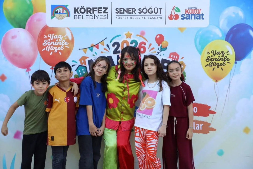 Körfez'de çocuklar eğlenceye doydu!