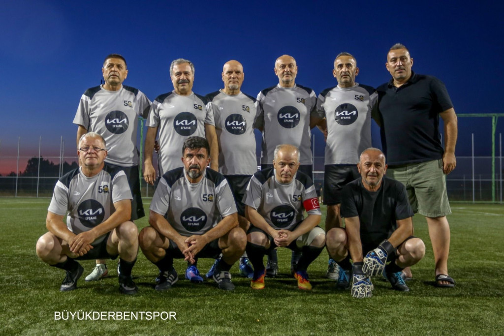Derbentspor’un şöhretleri galip