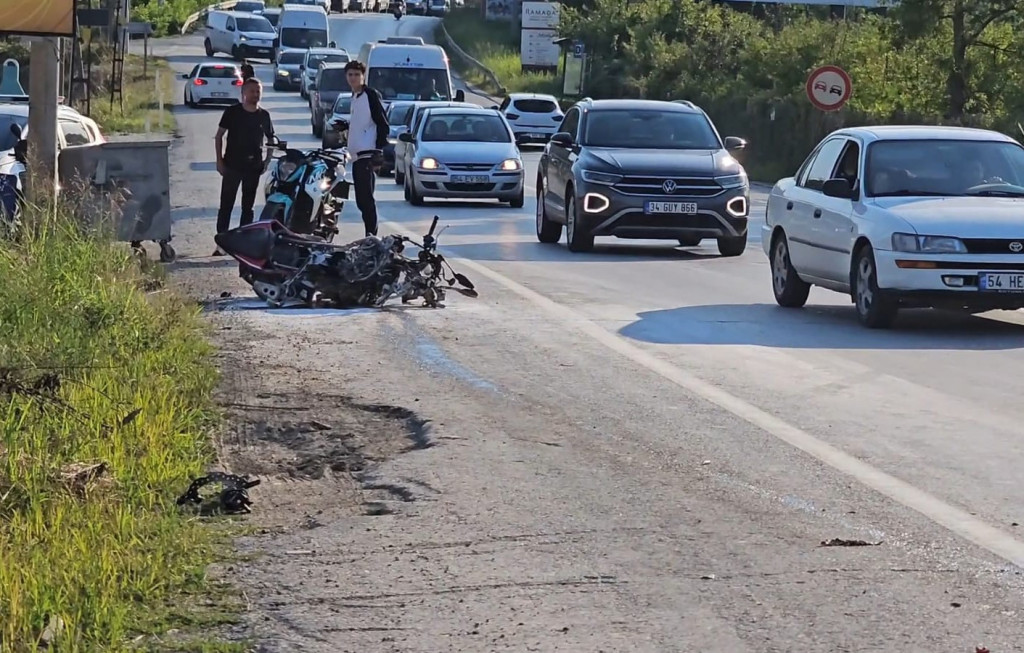 20 yaşındaki motosiklet sürücüsü hayatını kaybetti