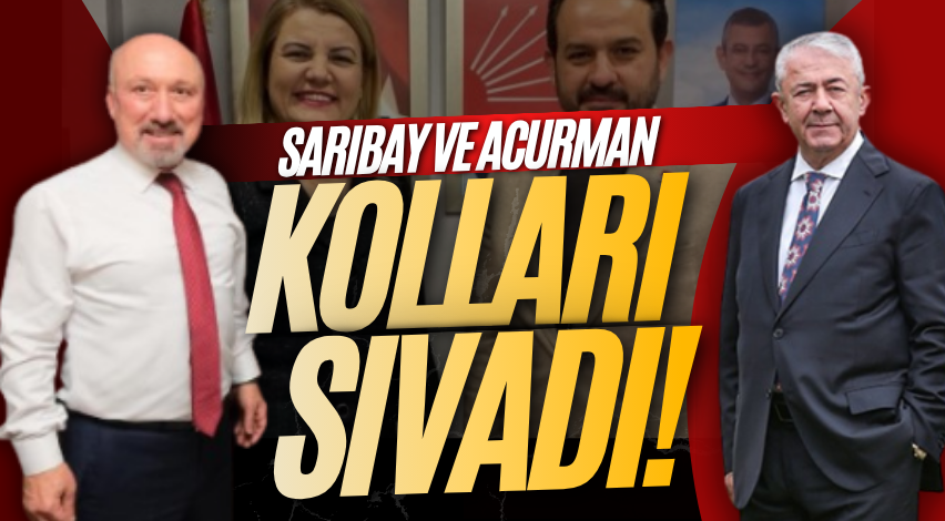 Sarıbay ve Acurman kolları sıvadı!