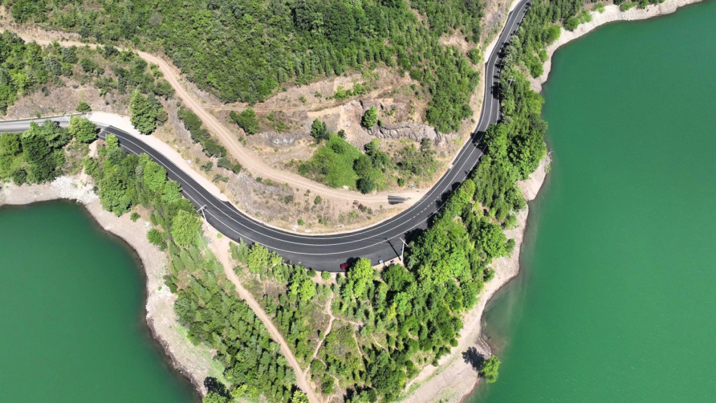 Yuvacık Barajı yolu yenilendi!