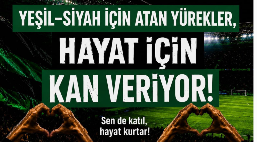 Yeşil Siyahlılar hayat için kan verecek