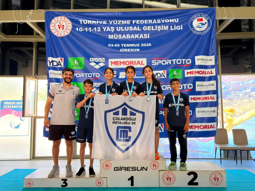 Çolakoğlu Metalurji’nin yüzücüleri Türkiye finallerinde