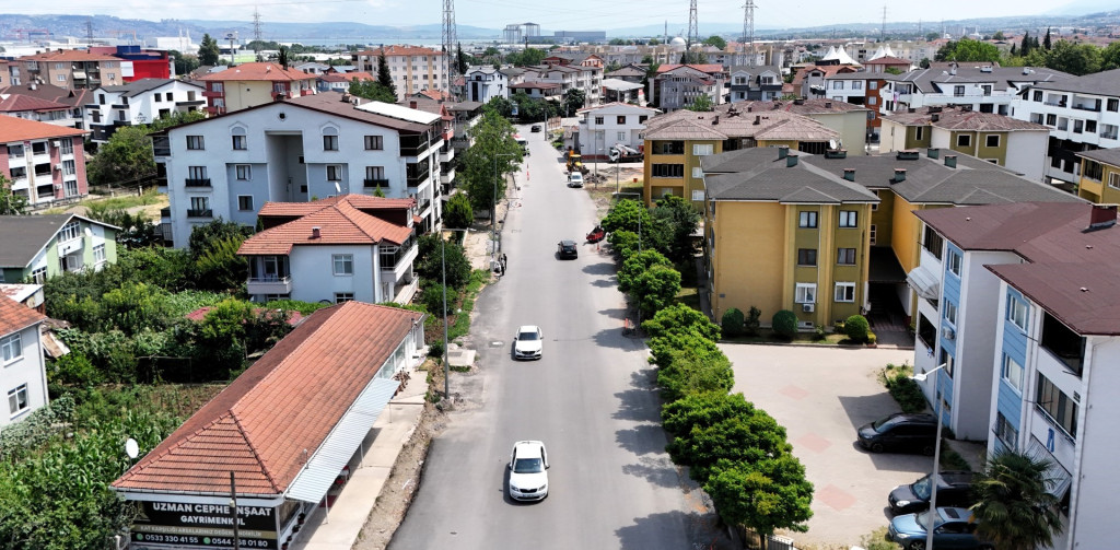 Gölcük'te o mahalle adeta yeniden inşa ediliyor!