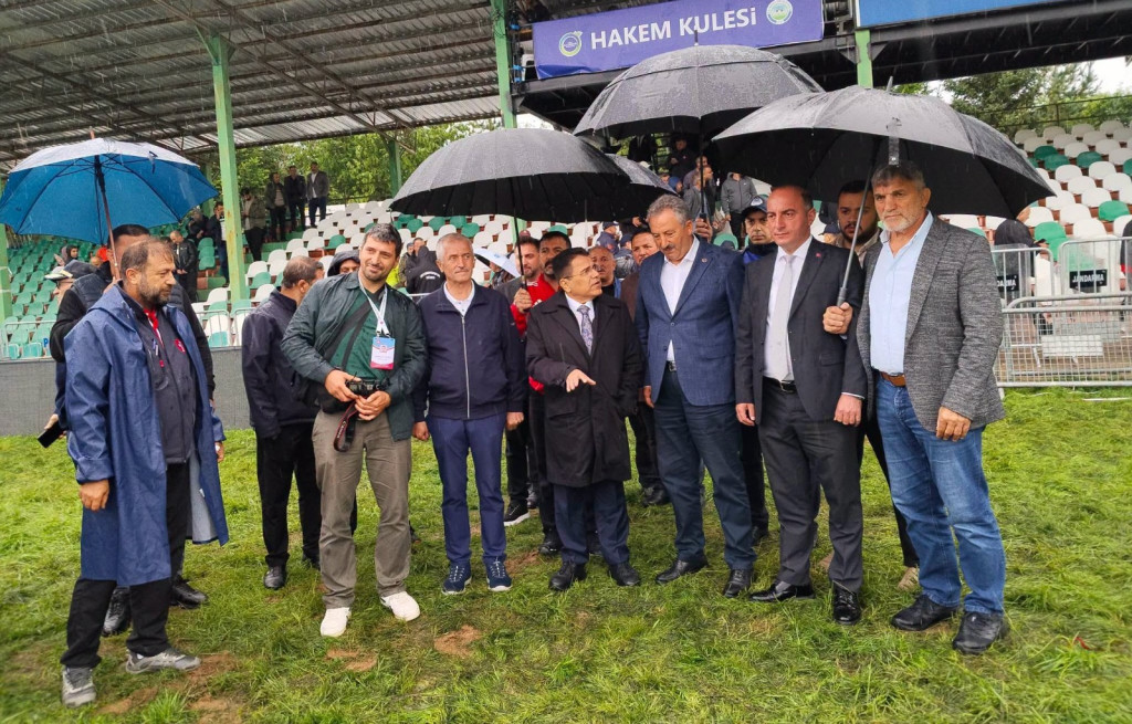 Pehlivanları soğuk hava vurdu! 