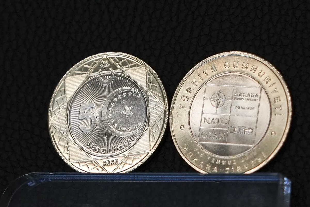 NATO Zirvesi için özel 5 lira basıldı!