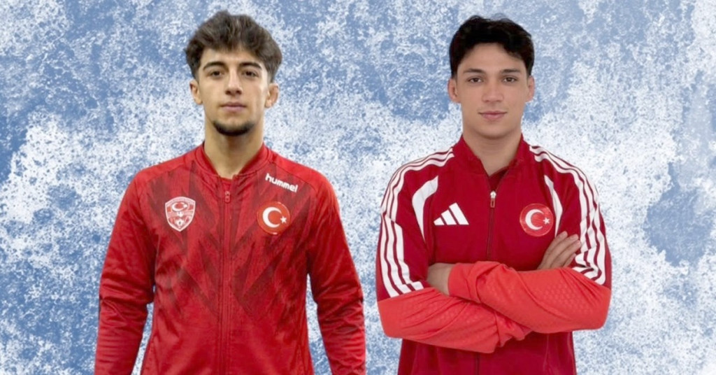 Genç güreşçilerimiz Avrupa arenasında
